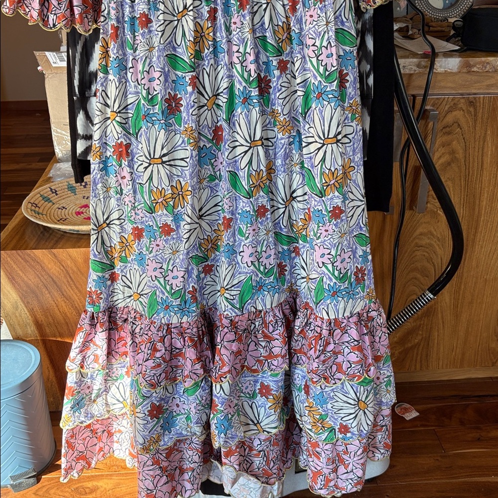 NWT Celia B Brenda Maxi Floral Dress - Picture 6 of 7